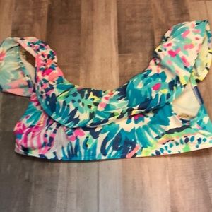 Lilly Pulitzer swim top size 10